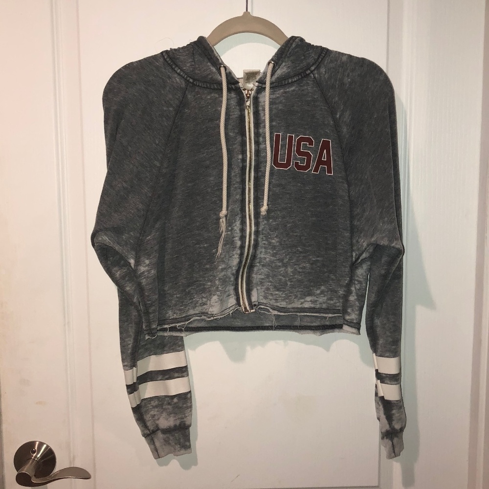 Crop Sweatshirt USA
